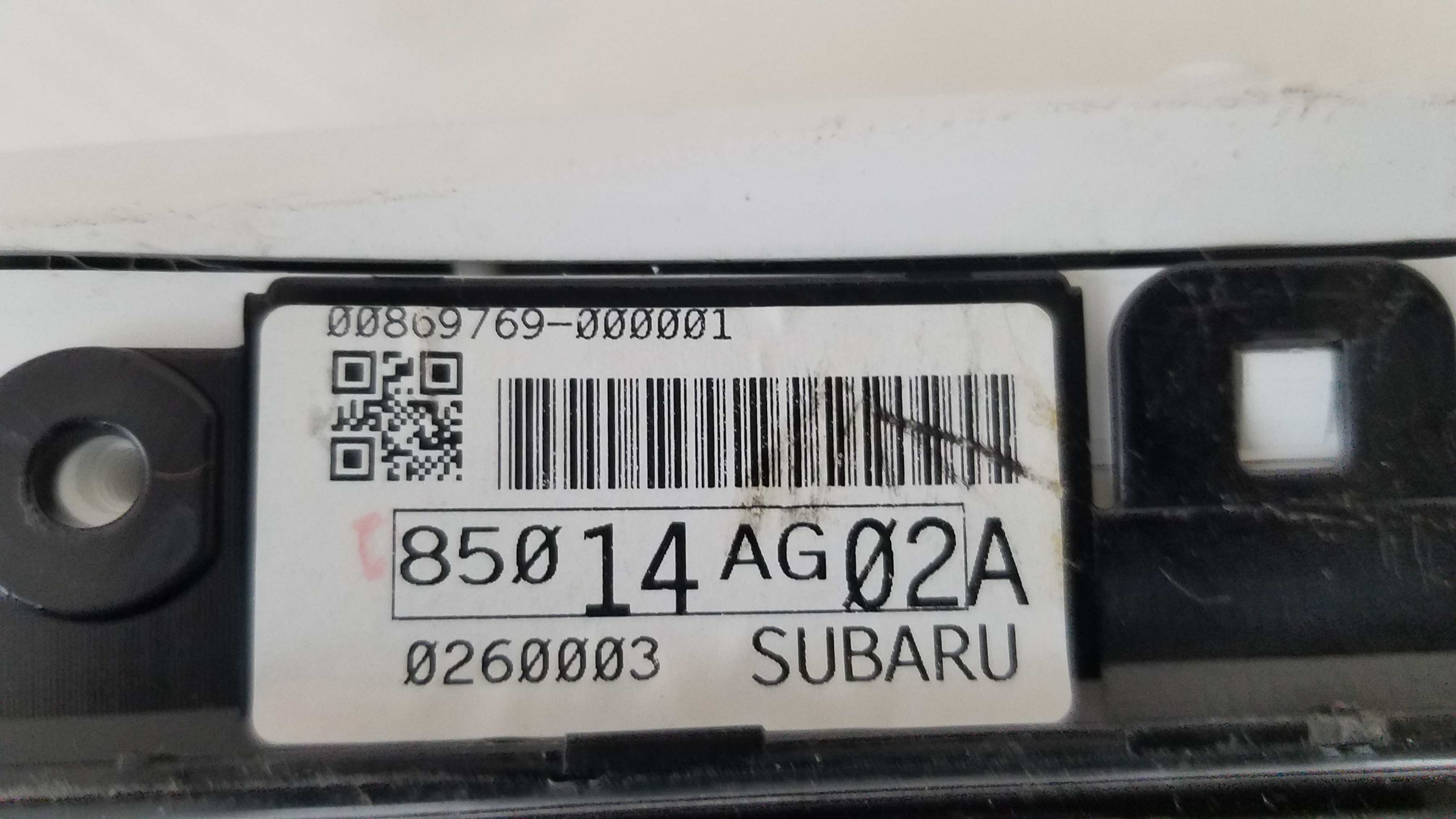 Спідометр Subaru 2004-2009 (США)