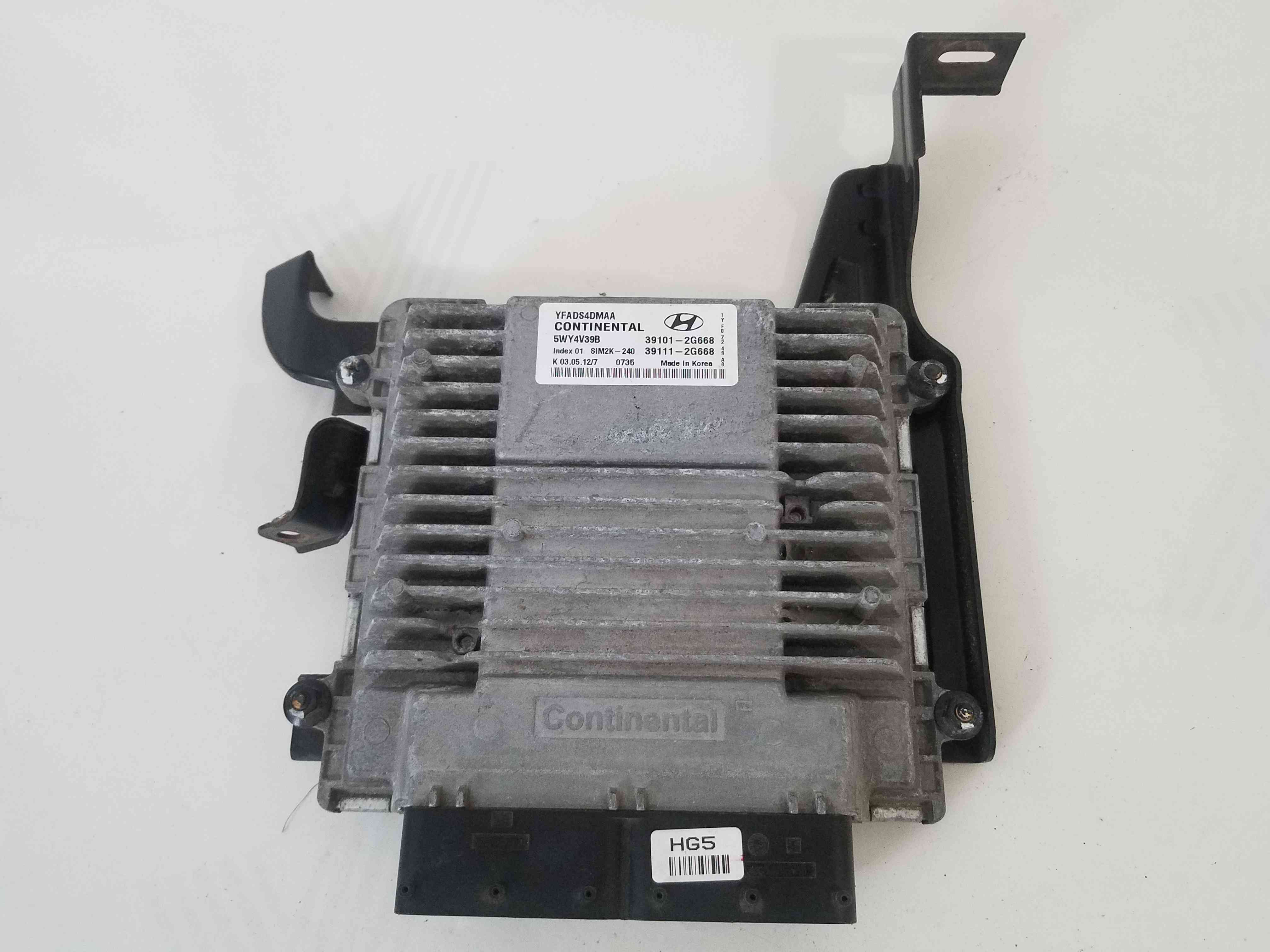 Блок ECU компютер двигуна Hyundai Sonata 2015 2014 2013 2012 2011  39101-2G668