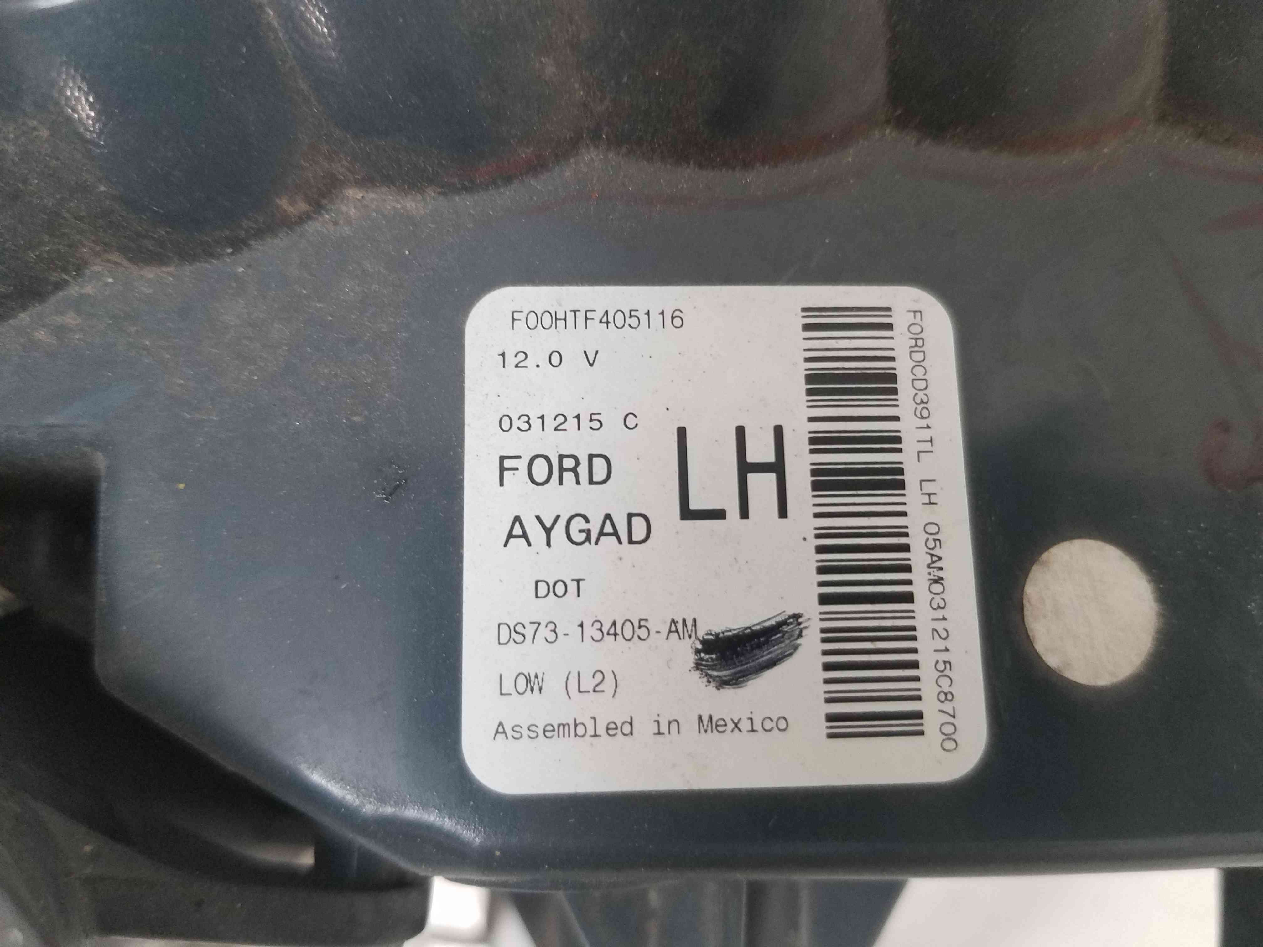 Ліхтар задній зовнішній  лівий Ford Fusion 2016 2015 2014 2013  DS7Z-13405-H  DS73-13405-AM