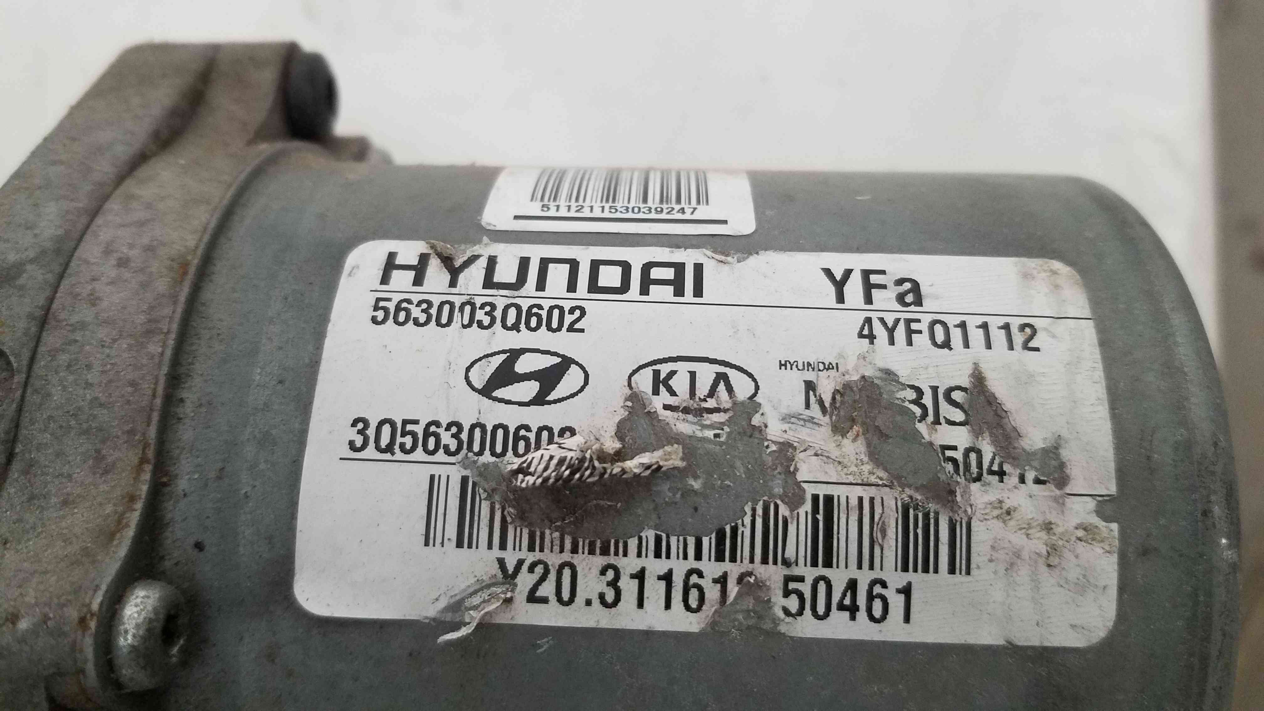 Кермова колонка  Hyundai Sonata 2015 2014 2013 2012 2011  563003Q602